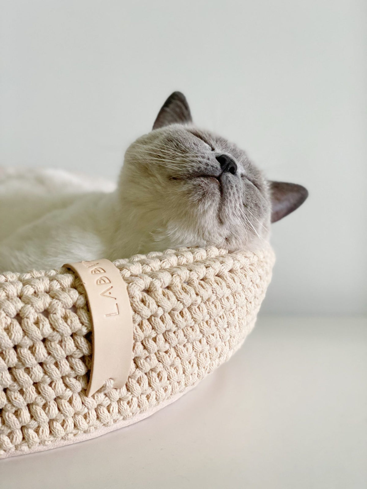 Cat Basket - Beige
